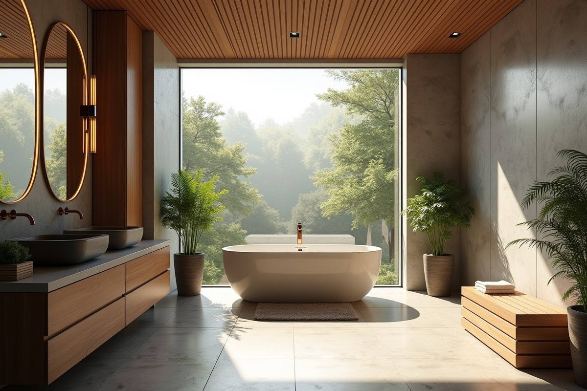 salle de bain naturelle